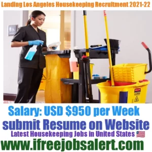 Landing Los Angles Housekeeping Recruitment 2021-22