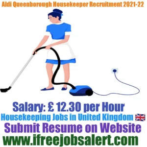 Aldi Queenborough Warehouse Cleaner Recruitment 2021-22