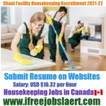 Uhaul Facility Housekeeper Recruitment 2021-22